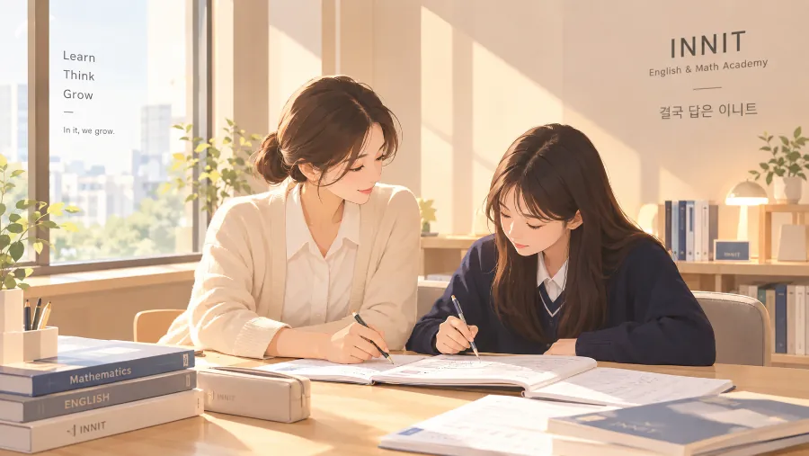 수업 장면 일러스트